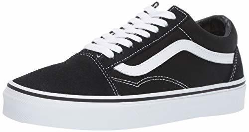 Fashion Vans Old Skool, Zapatillas Unisex Adulto, Negro