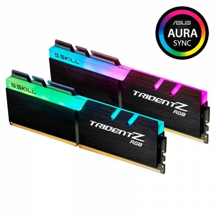 Fashion Memória RAM G.SKILL Trident Z RGB (For AMD) 16GB (2x8GB) DDR