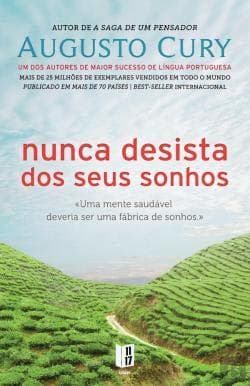 Book Nunca Desista dos Seus Sonhos