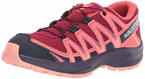 Fashion Salomon XA Pro 3D J, Zapatillas de Deporte Unisex Niños, Rojo/Naranja