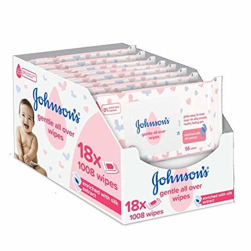 Belleza Johnson's Baby Toallitas suaves para todo tipo de bebés