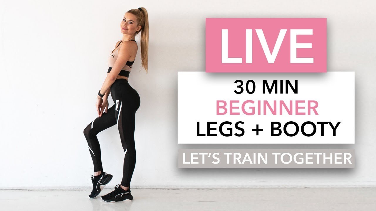 Moda 30MIN BEGINNER LEGS + BOOTY