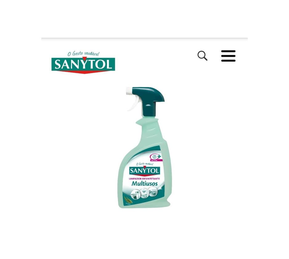 Producto Sanytol desinfetante Multiusos