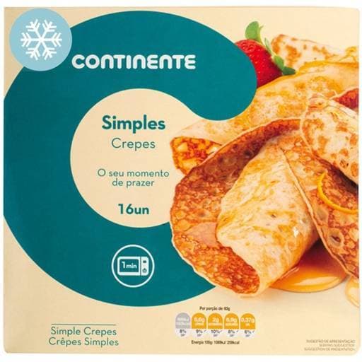 Producto Crepes Simples

