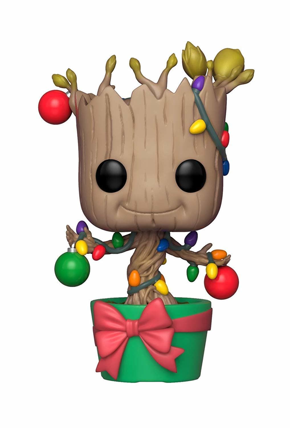 Juego Funko Pop Bobble Vinyle Marvel: Holiday-Groot Figura Coleccionable, Multicolor