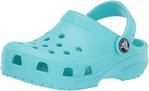 Place Crocs Classic Clog Kids Roomy fit, Zuecos Unisex niños, Azul