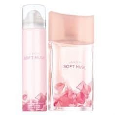 Product Avon suave almizcle fragancia Set Eau de Toilette y Perfumed Body Spray