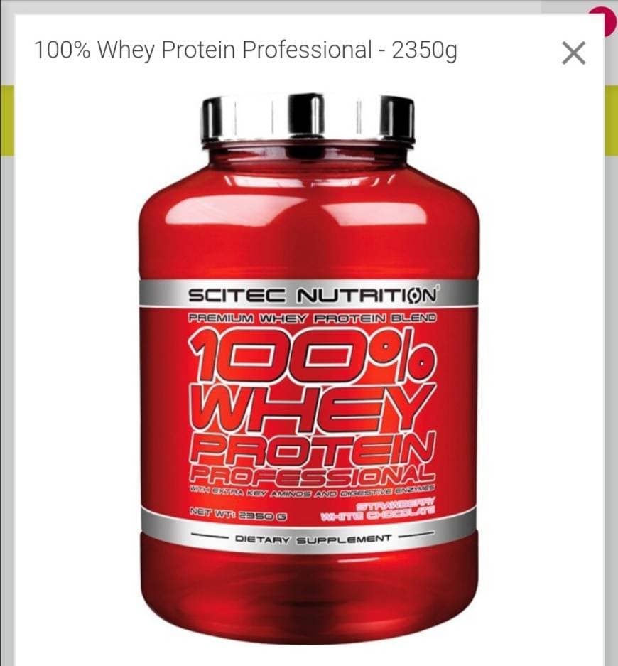 Producto Whey preferida