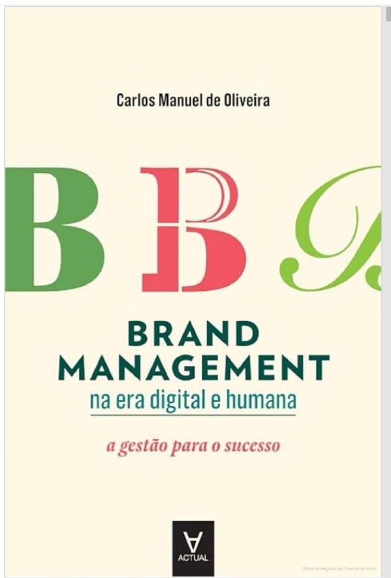 Libro Brand Management na era Digital e Humana