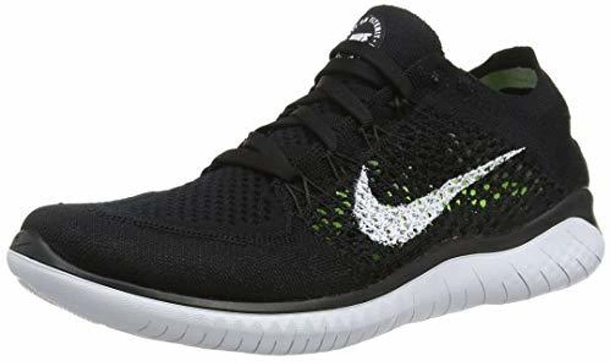 Product Nike Free RN Flyknit 2018, Zapatillas de Running para Mujer, Negro