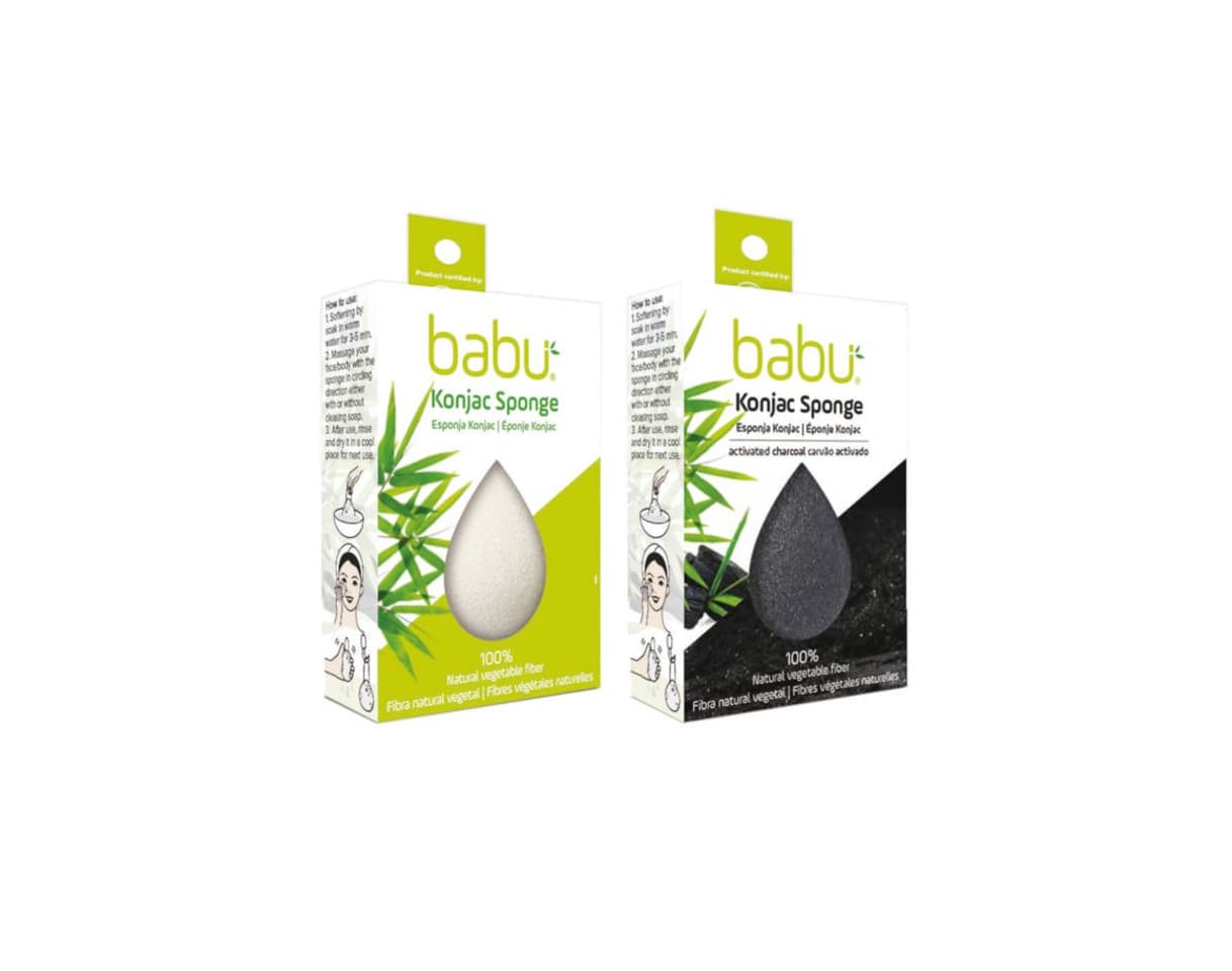 Producto Konjac sponge Babu