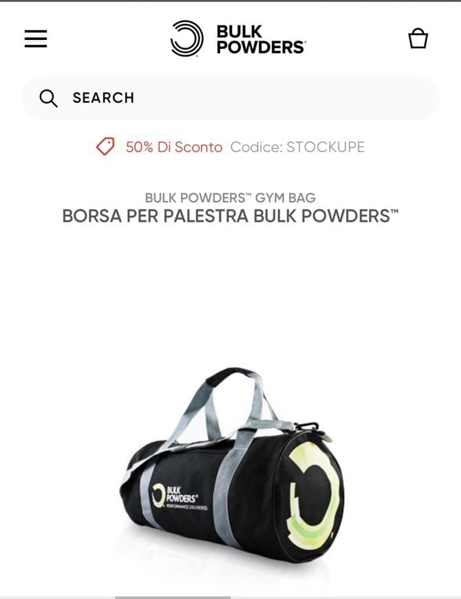 Producto Bolsa de gimnasio