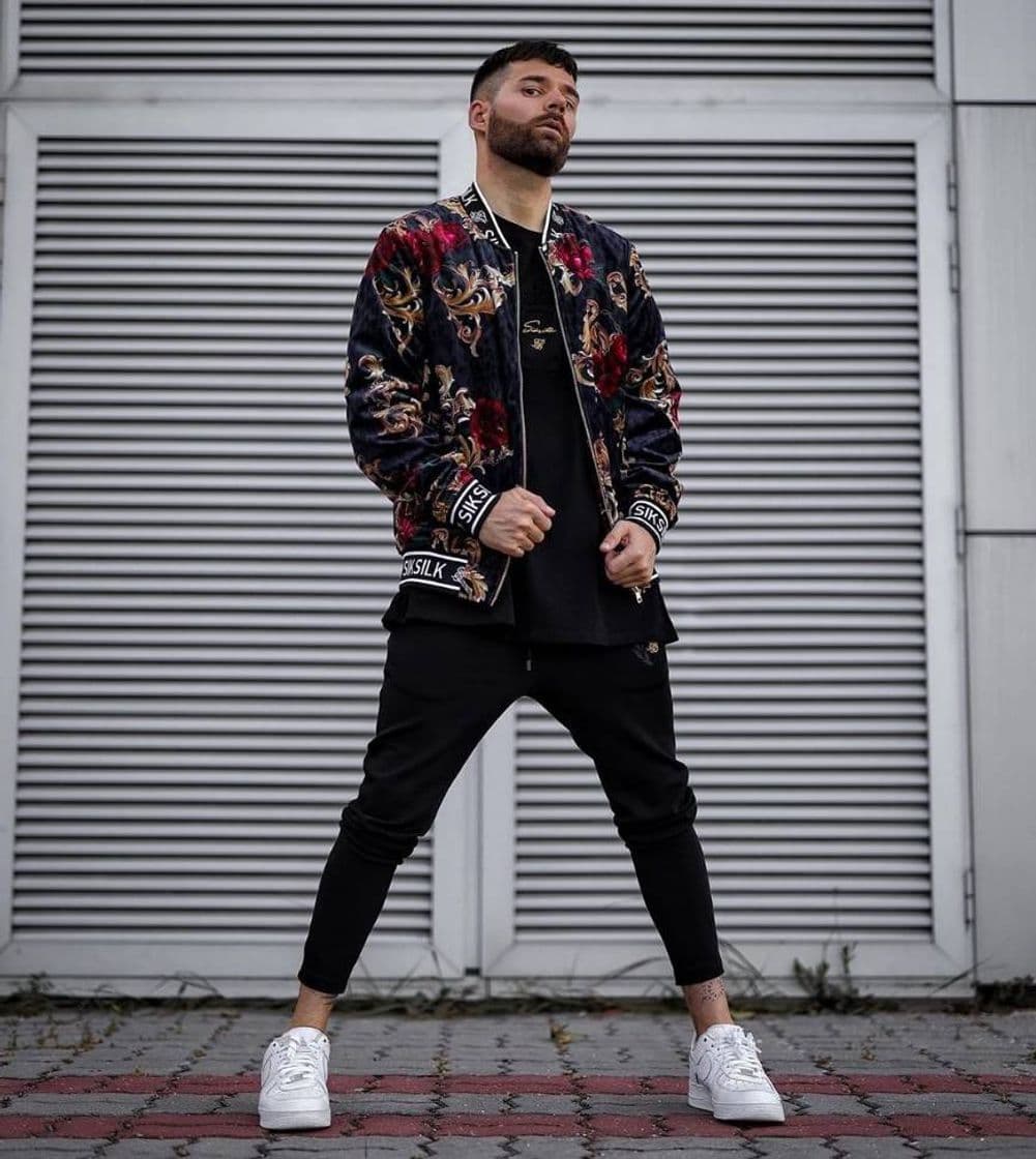 Producto Sik Silk x Dani Alves Velour Bomber Jacket