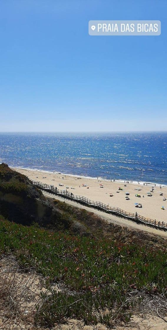 Lugar Praia das Bicas