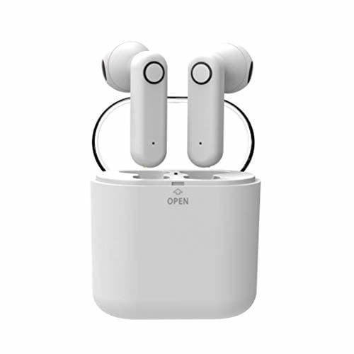 Electronic Auriculares Bluetooth con Micrófonos,QCY T2C Auriculares Inalámbricos Bluetooth 5.0 HiFi Mini Estéreo