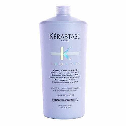 Belleza Kerastase Blond Bain Ultraviolet - Champú Violeta para Cabello Rubio