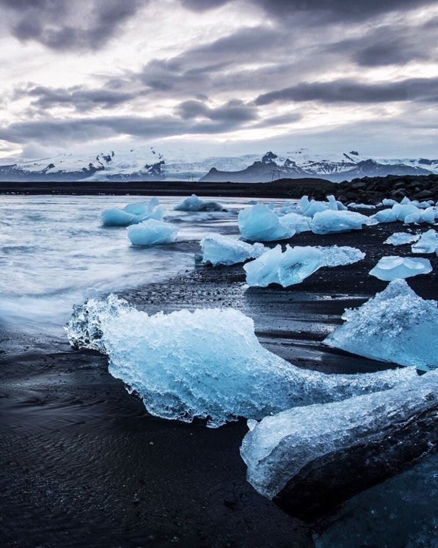 Fashion Diamond Beach, Iceland 