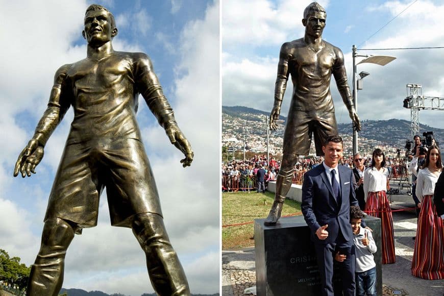 Lugar Estátua Cristiano Ronaldo