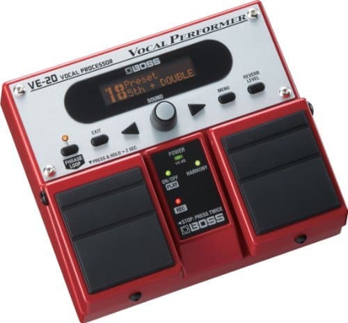 Place BOSS VE-20 Vocal Performer Multi-Effects Pedal