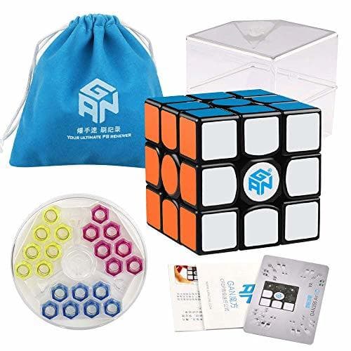 Product Coogam Gans 356 Air SM Cubo de Velocidad 3x3 Negro Cubo de