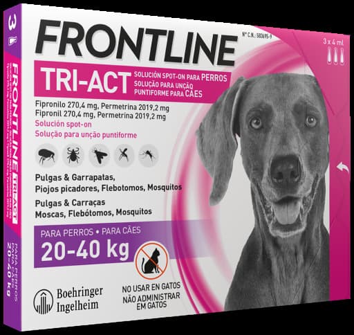 Product Frontline Tri-Act Cão 20kg