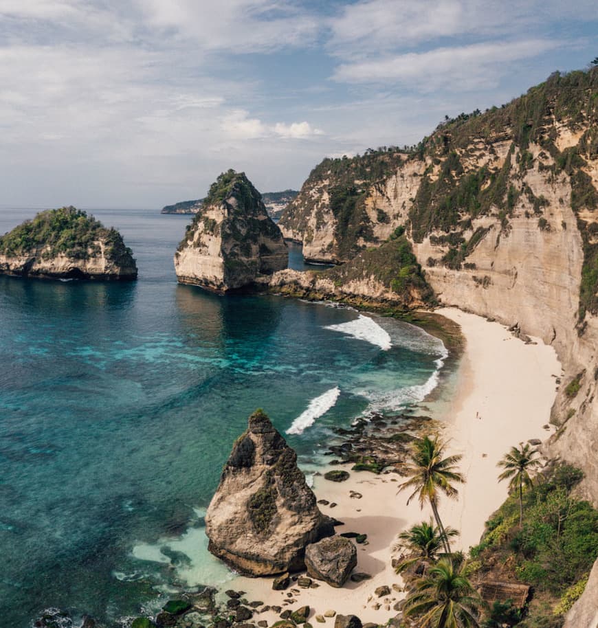 Lugar Diamond Beach Nusa Penida