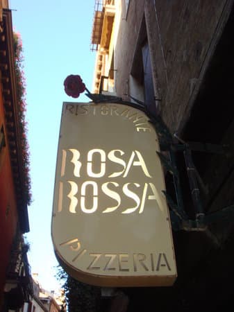 Restaurantes Ristorante Rosa Rossa