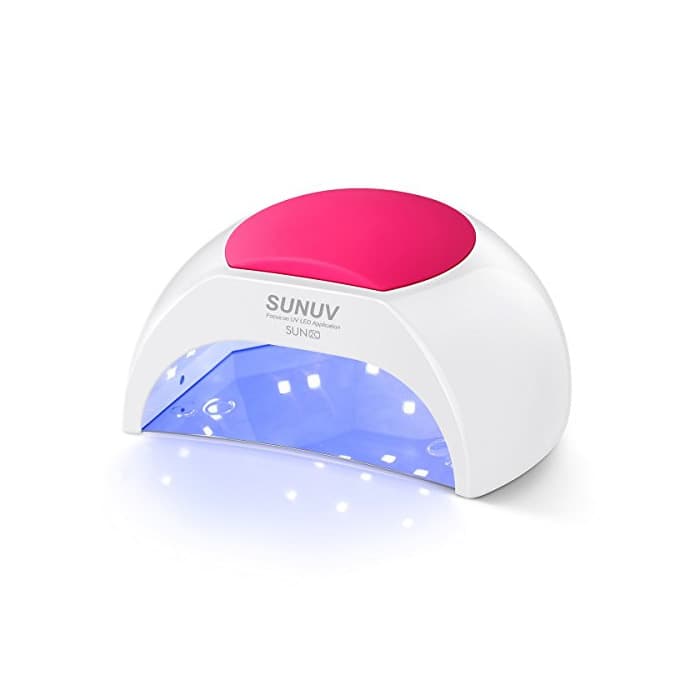 Belleza SUNUV SUN2C 48W Lampara Led Uñas Profesional con temporizador