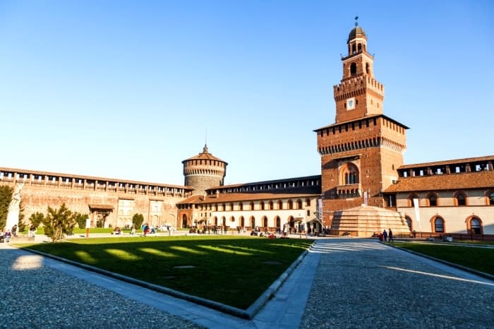 Lugar Castillo Sforzesco