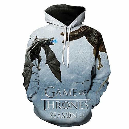 Product weiwei Unisexo 3D Game of Thrones Sudaderas Cap Estampado Digital Novedad Impreso