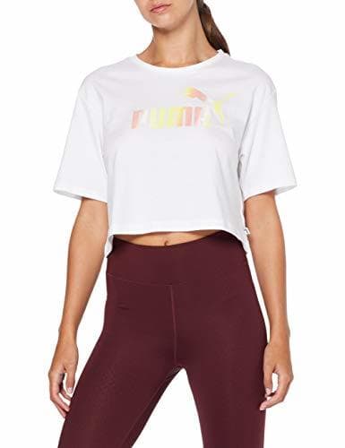 Fitness PUMA ESS+ Cropped Logo tee Camiseta