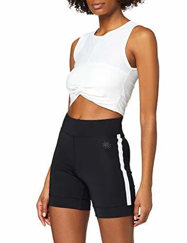 Fashion Marca Amazon - AURIQUE Short Ciclista Mujer, Negro