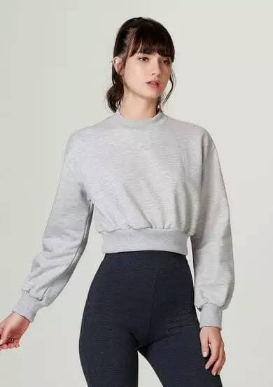 Producto BLUSÃO FEMININO MODELAGEM CROPPED EM ALGODÃO