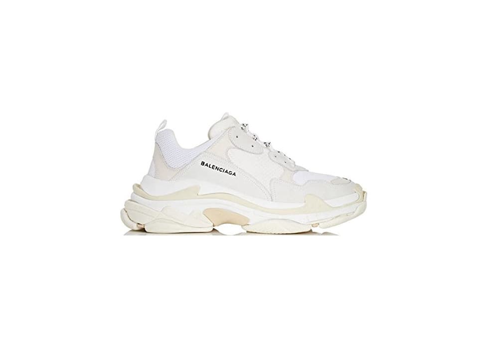 Moda Balenciaga Triple S Sneakers White Unisex Hombre Mujer Balenciaga Zapatillas