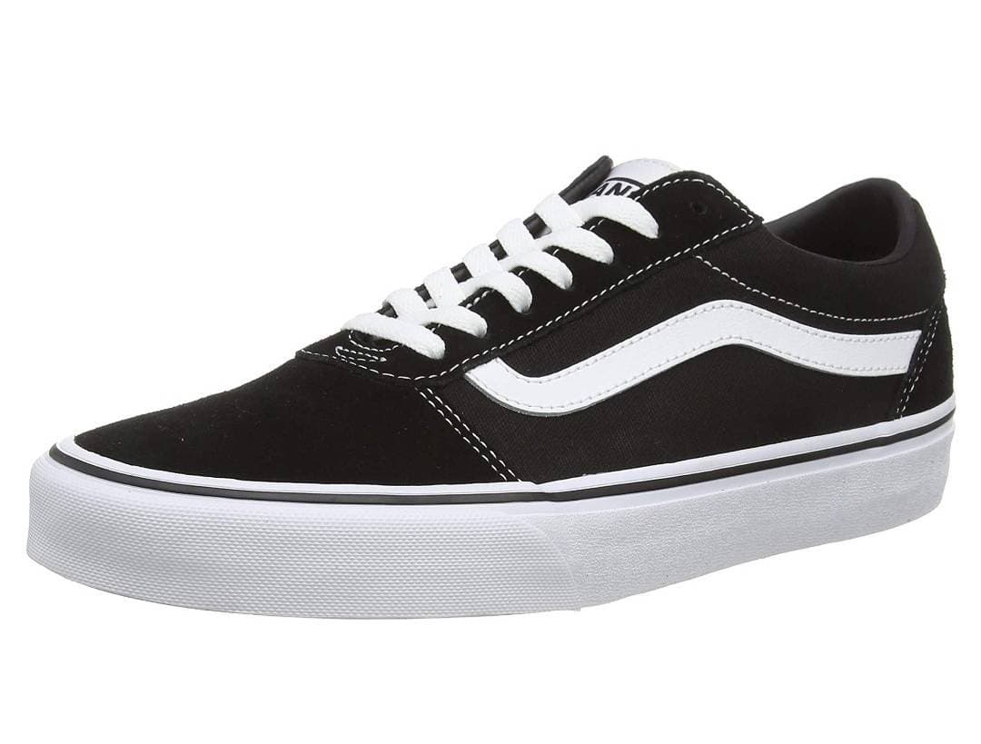 Fashion Vans Ward Canvas, Zapatillas Hombre, Negro ((Suede/Canvas) B