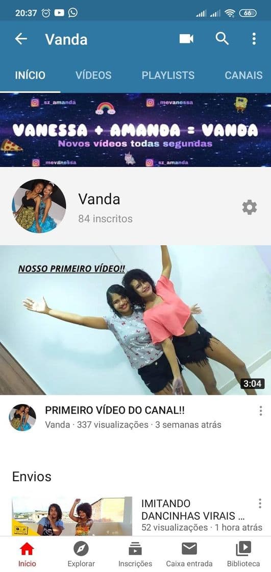 Fashion Meu canal novo no YouTube