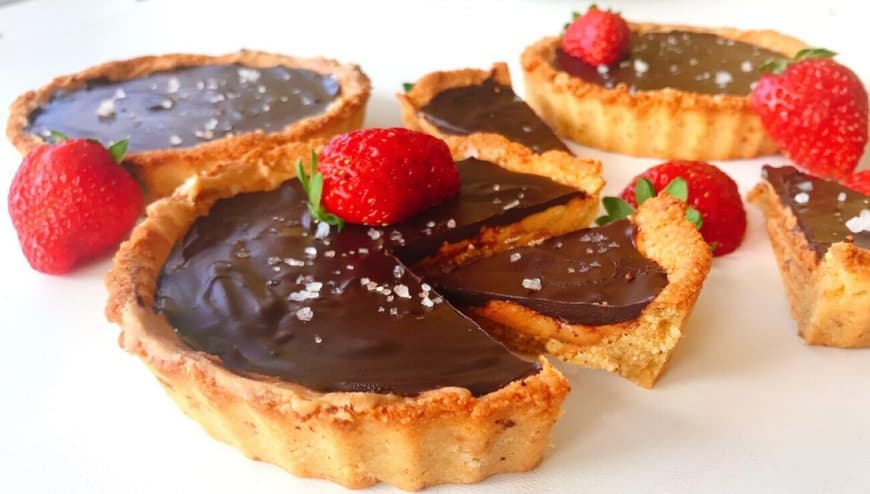 Fashion Tarte Low Carb de Chocolate e “Caramelo” Salgado 