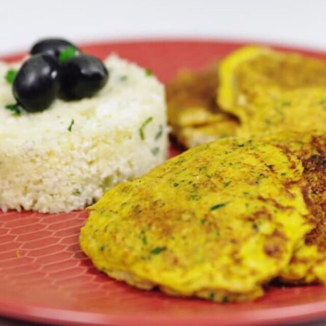 Fashion Mamã Paleo - Pataniscas e "Arroz" de Couve- Flor