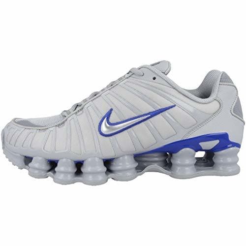 Fashion Nike Schuhe Shox TL Wolf Grey-Metallic Silver-Racer Blue