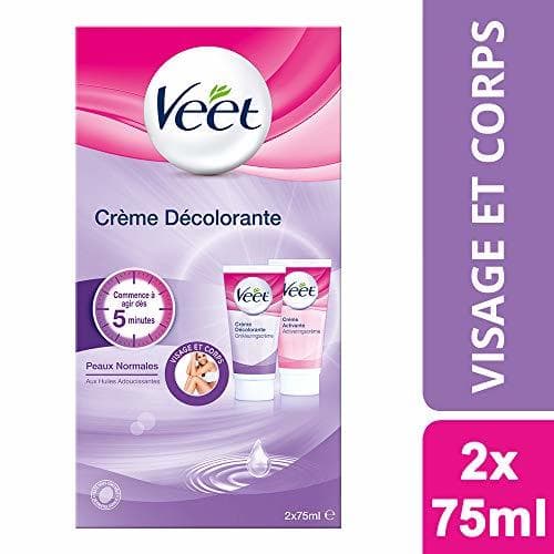 Belleza Blanqueamiento Crema VEET Rostro y Cuerpo 75ml