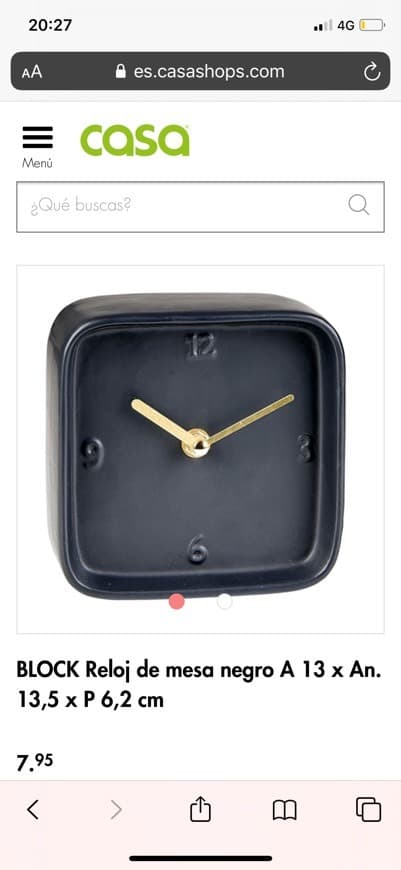 Product Reloj de mesa