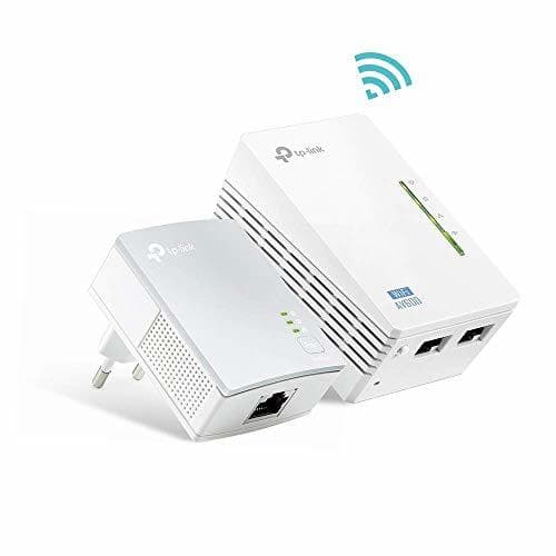 Electrónica TP-Link TL-WPA4220 KIT - 2 Adaptadores de Comunicación por Línea Eléctrica