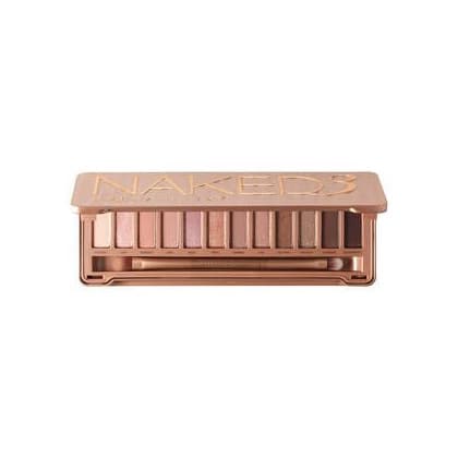 Belleza Paleta de sombras Naked 3, Urban Decay