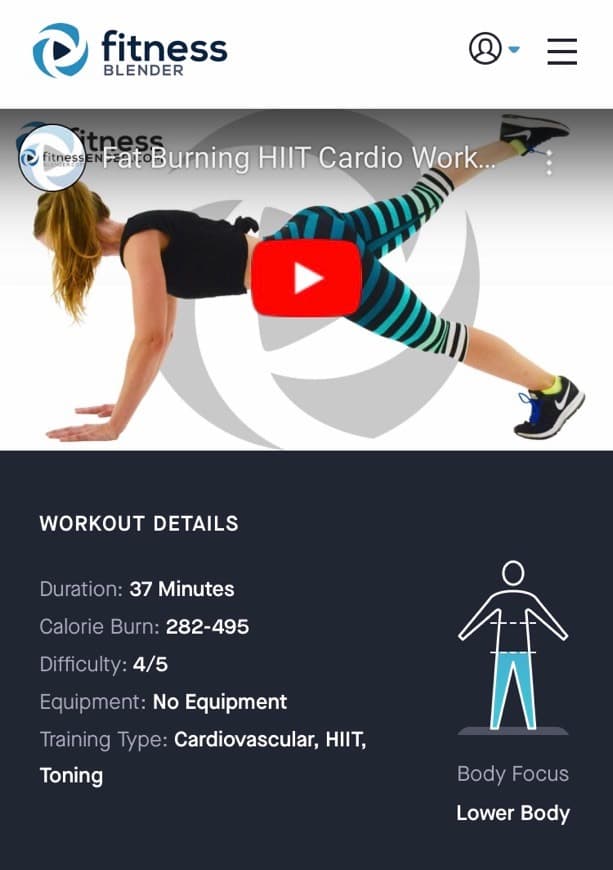 Fashion Fat burning HIIT cardio