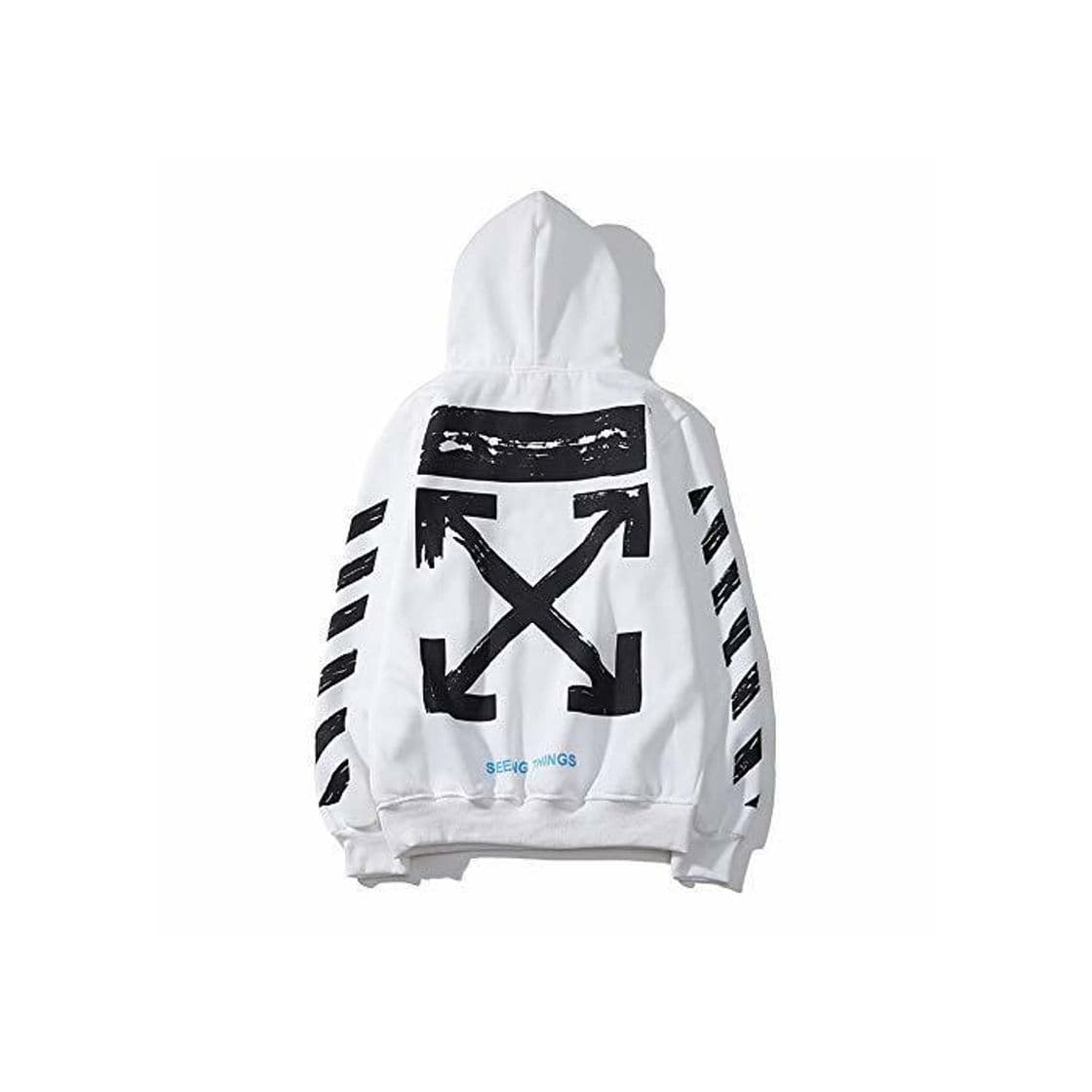 Elemento de la categoría hogar XCBW Off OW Logo Trendy Cotton Pullover - Sudadera para Hombre/Mujer -