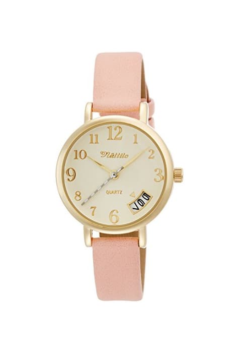 Moda Nattito ST134-2 Montre Tendance avec Bracelet en Cuir et Affichage de la