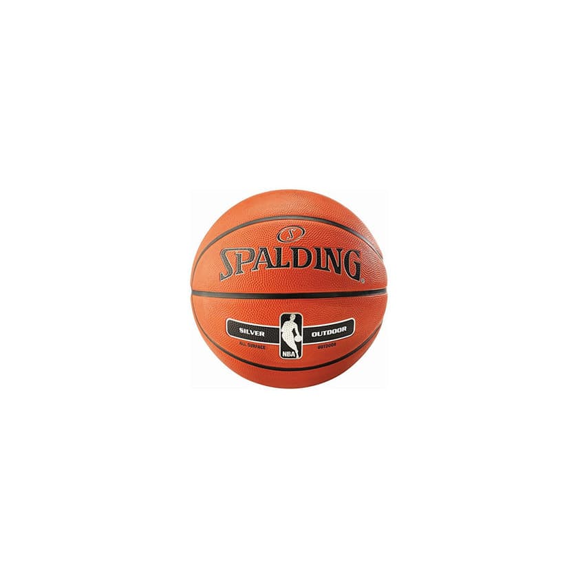 Fitness Spalding NBA Silver Outdoor 83-494Z Balón de Baloncesto