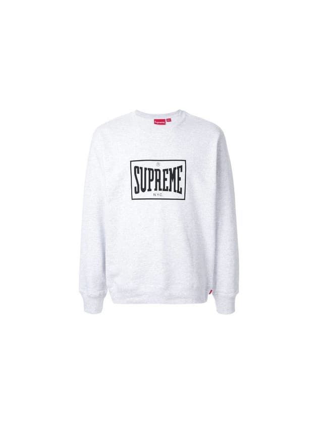 Product Supreme warm up crew neck sweatshirt