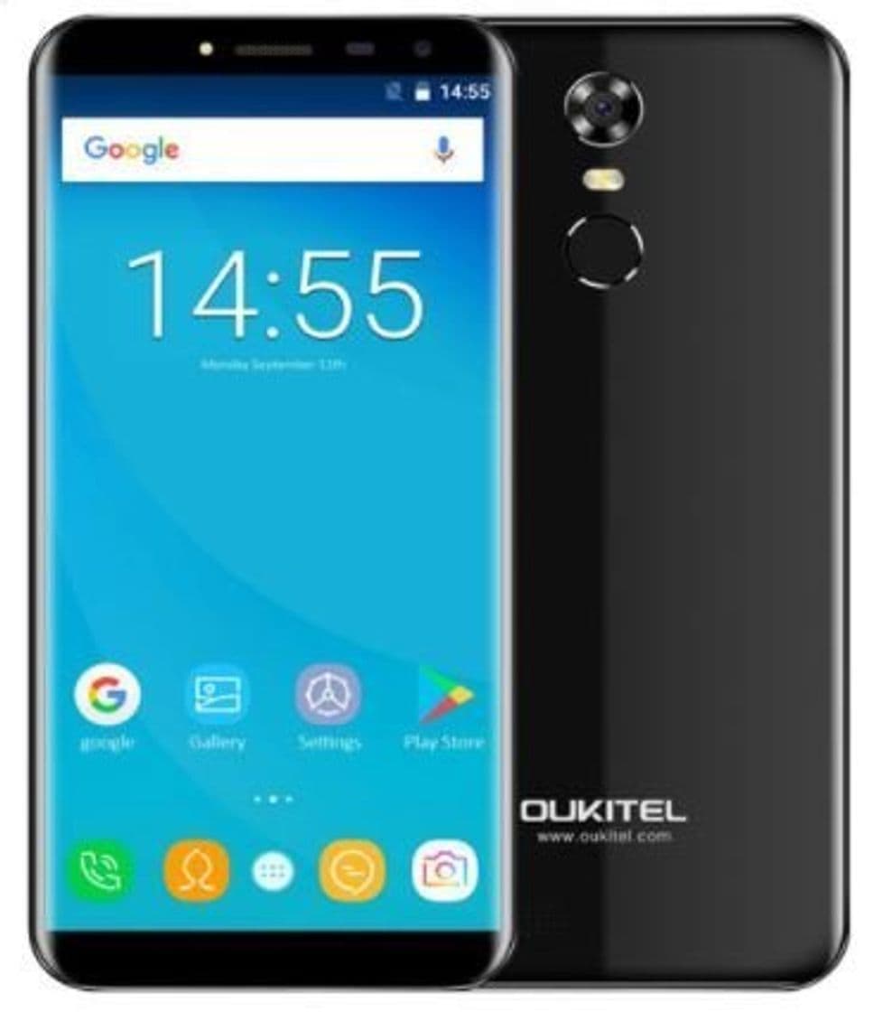 Place OUKITEL C8-5,5 Pulgadas (18: 9 relación visión Completa) Android 7.0 3G Smartphone,