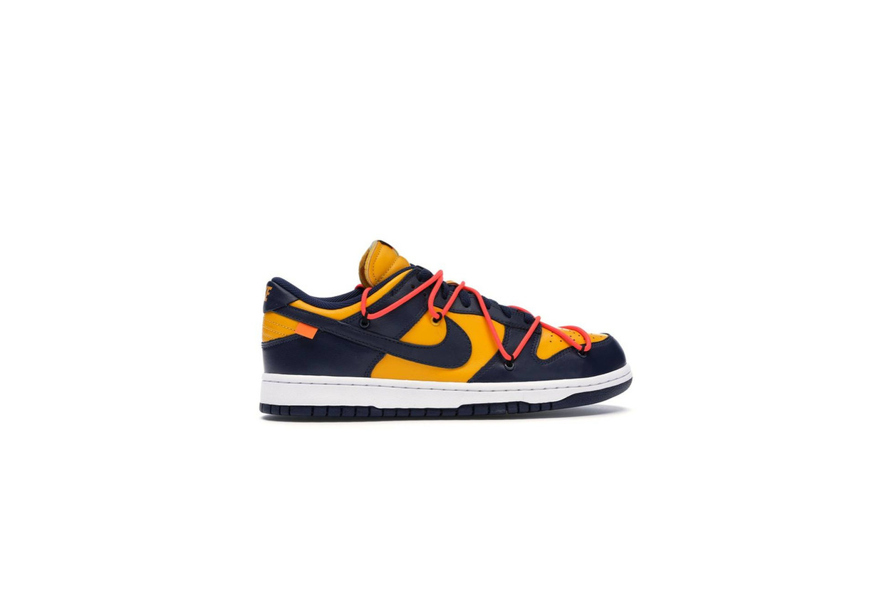 Producto Nike Dunk Low Off-White University Gold Midnight Navy